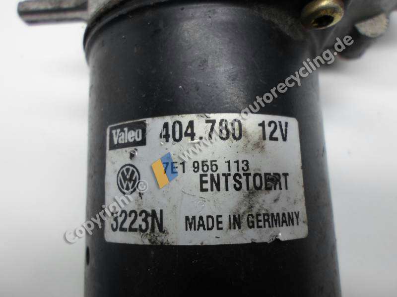 VW T5 Multivan original Wischermotor vorn 404780 VALEO BJ2004